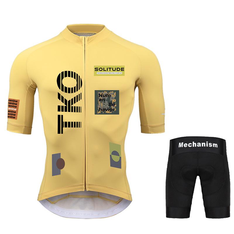 Set Maglia Ciclismo Giovanile 2026 Maglia Ciclismo Traspirante Abbigliamento Estivo per Ciclismo Abbigliamento per Mountain Bike Triathlon