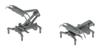 Greenmax N Gauge PT71E Pantograph Set of 2 5818 Model Railway Supplies