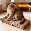 S-förmiges verschleißfestes Kratzbrett für Katzen - Spielzeug aus Wellpappe zum Klettern, Ausruhen und zur Selbstunterhaltung