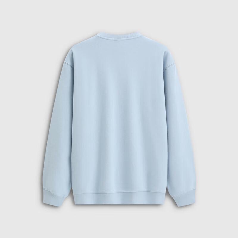 GAP Unisex Logo Print Loose Fit Long Sleeve Sweatshirt