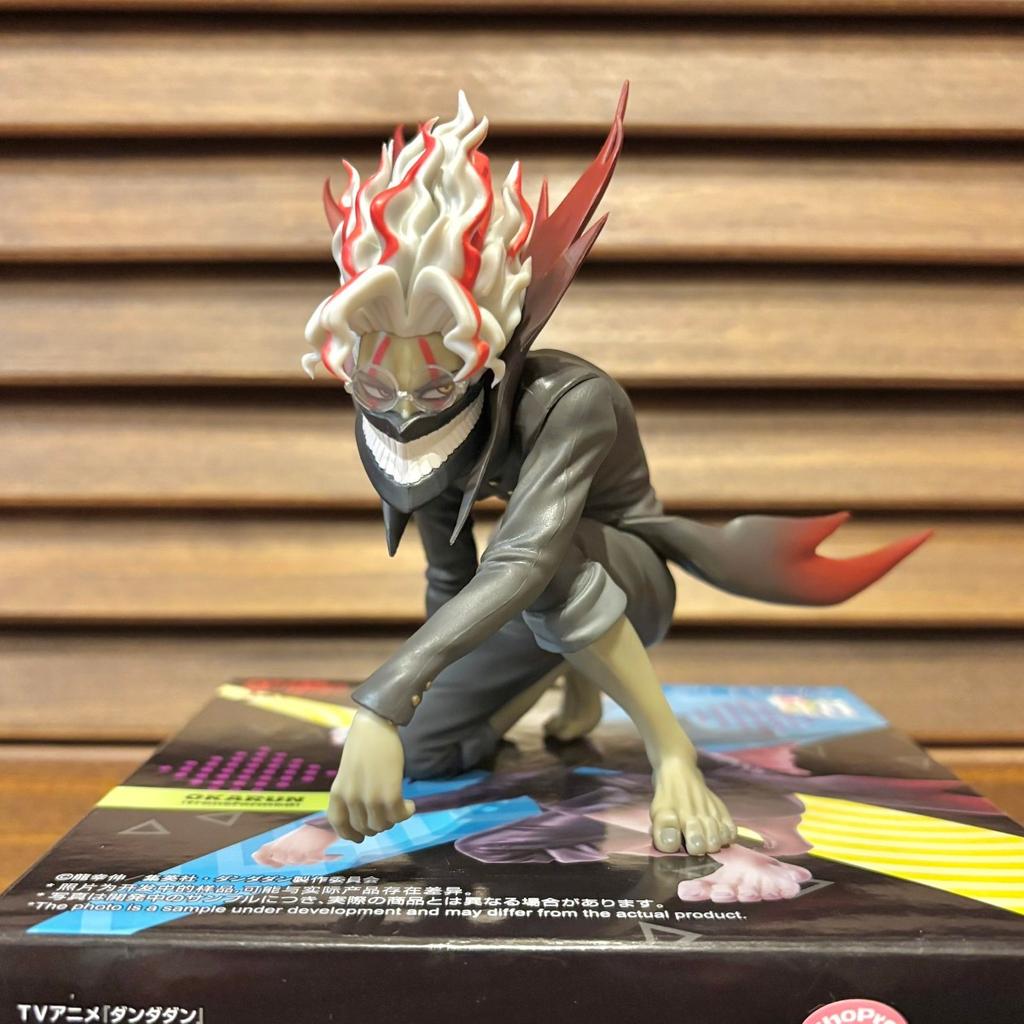 11CM Anime Dandadan Takakura Ken Figure Squat Position Anime Cool Model Toys And Gift Collection Decorative Ornaments PVC
