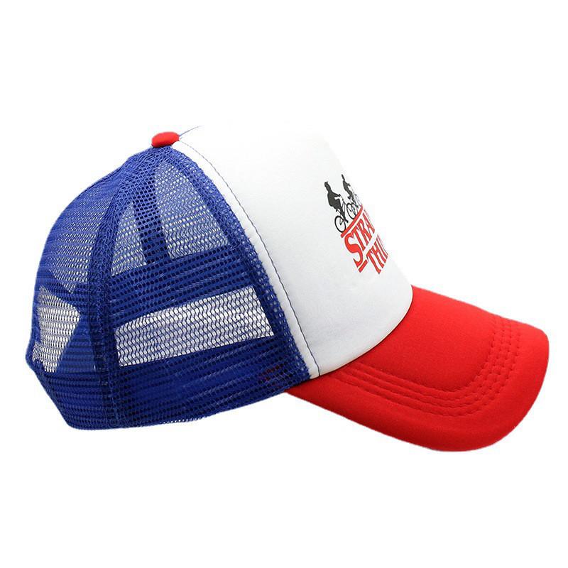 Stranger Things Baseball Cap With Sun Protection And Breathable Acrylic Material For Summer Wear