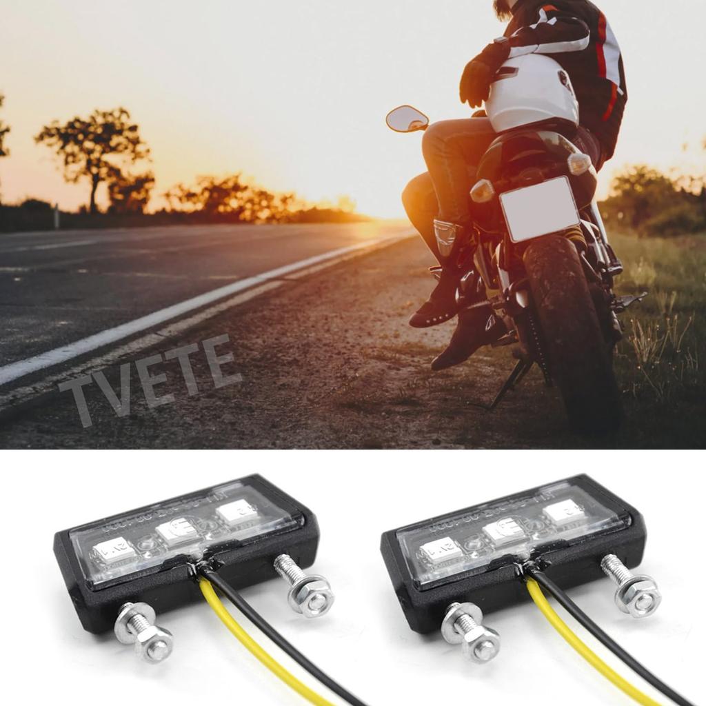 TVETE License Plate Lamp, LED License Lamp, Car License Lamp, LED License Plate