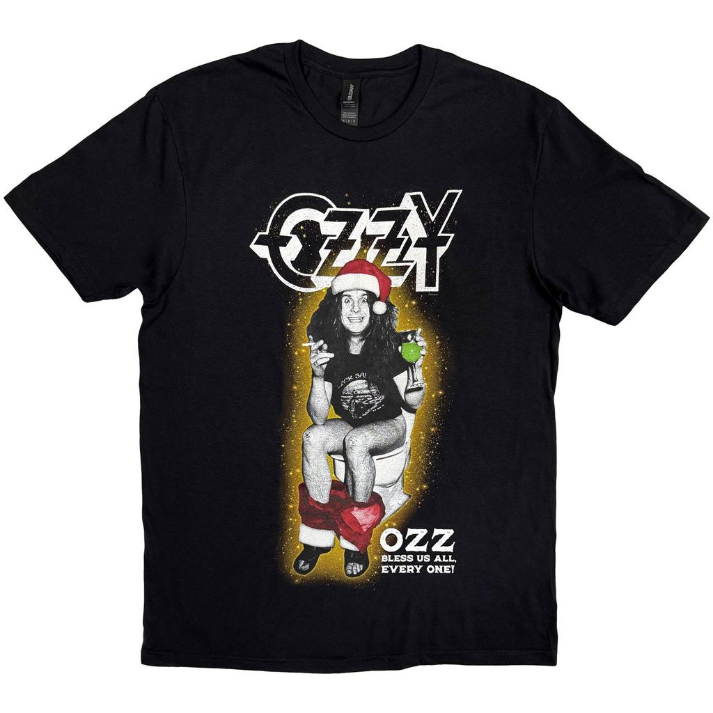 Ozzy Osbourne Unisex T-Shirt: Ozz Bless Us All (Medium)
