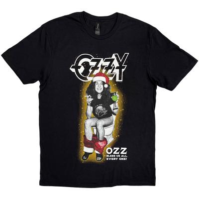 Ozzy Osbourne Unisex T-Shirt: Ozz Bless Us All (Medium)