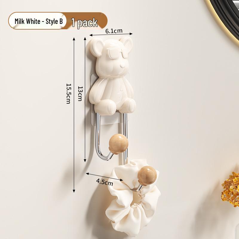 Little Bear No-Drill Wall-Mount Bathroom Basin Rack