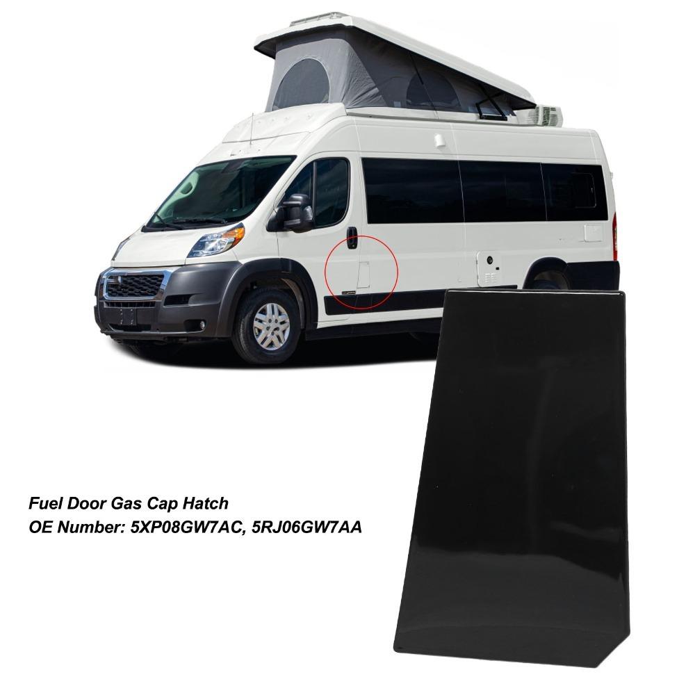 Plastic Fuel Door Housing for ProMaster 1500 2500 3500 2014 to 2021 For Fuel Filler Opening чёрный