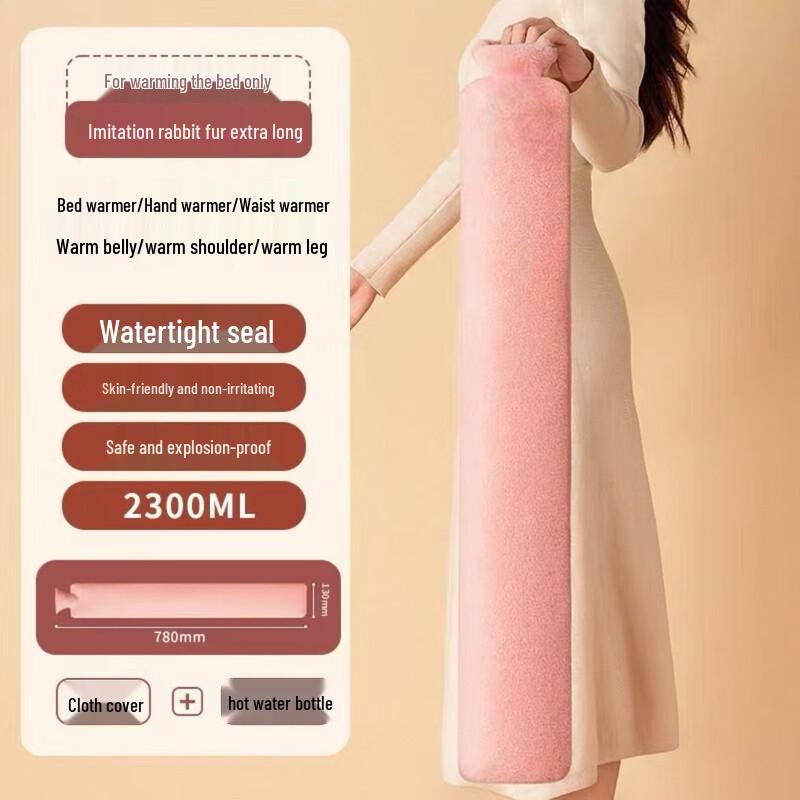 Fumaide Extra Long Hot Water Bottle 2-Pack