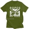 Herren Seile Nicht Rosen Fäuste Shibari T-Shirt Männer Baumwolle T-Shirt Submissive Sklaven Spiel Sexy Sub T-Shirt Oversized Streetwear