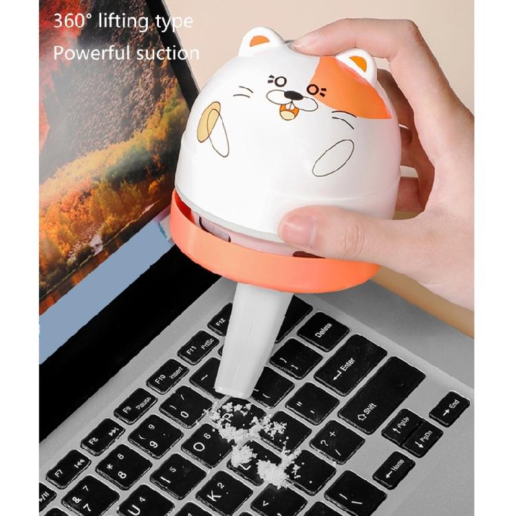 Small Desktop Vacuum Cleaner Desk Vacuum Cleaner Desk Vacuum Sweeper for Cleaning Waste Crumb Accessories