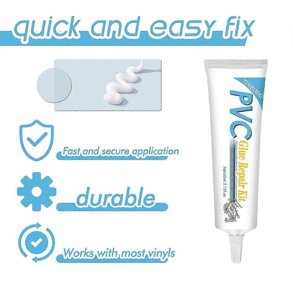 Yegbong Pool Repair Kit Waterproof Adhesive Patch for Inflatables & Tents