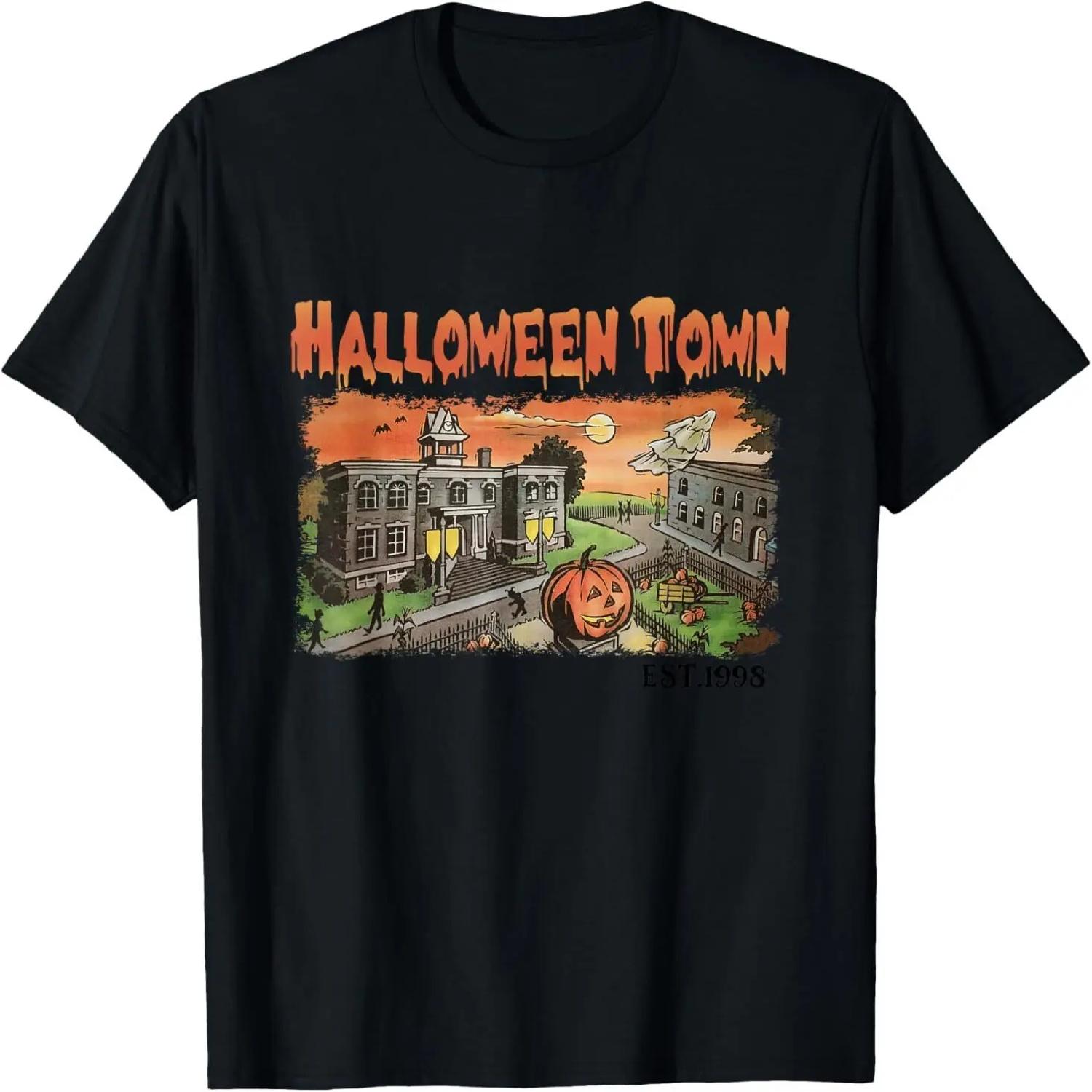 Halloween Town EST 1998 Halloween Party Cute Halloween T-Shirt XXXXXL разноцветный