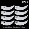 4/8Pcs 85Mm Agricultural Chopper Blade Breeding Chicken Duck And Pig Feed Fruit And Vegetable Cutting Machine Farm Cutter Grass