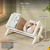 Desktop Bookshelf Stable Hardwood Book Organizer Minimalist Shelf with