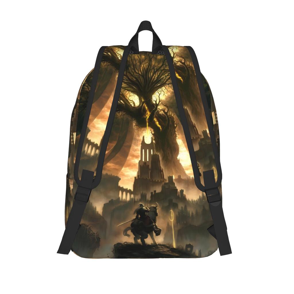 Fashion Elden Ring Backpack  Mochilas Fashion For Work Office Sturdy Shoulder Rucksack