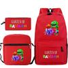 Spotted Garden Primary School Bag Shoulder Bag Pencil Bag Three-piece Set