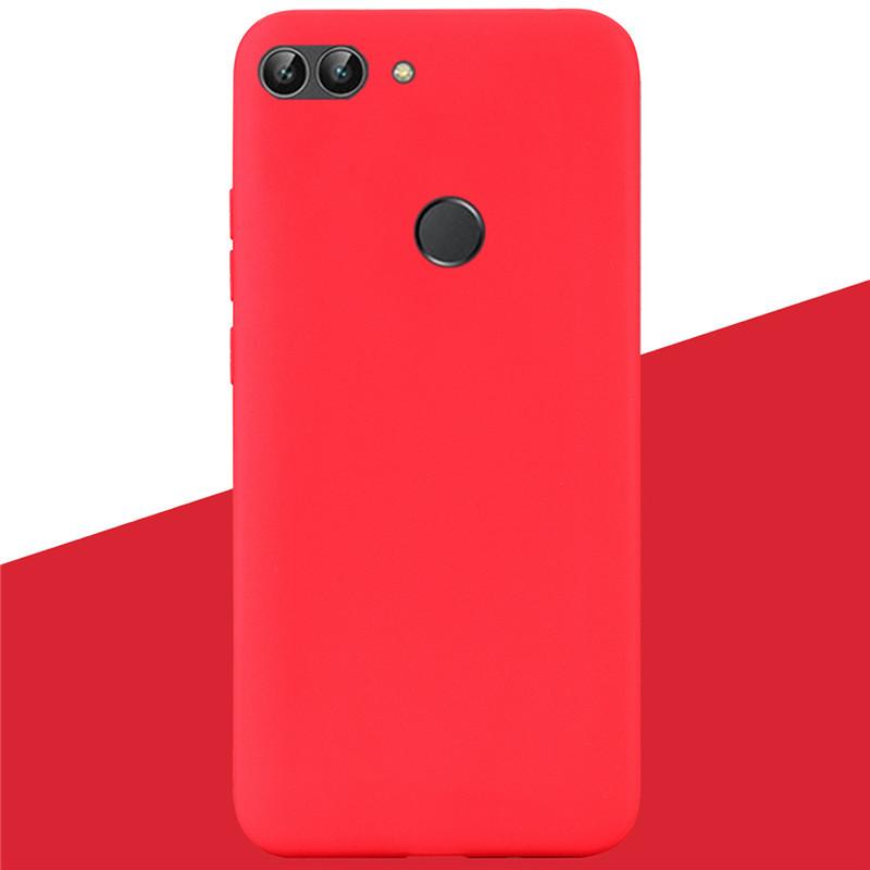 Huawei P Smart Case TPU Soft Silicone Candy Color Back Cover Phone Case For Huawei P Smart 2018 FIG-LX1 PSmart Case