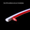 1PC 2M/78.74in Water Retaining Strip Bathroom Sealing Stopper Shower Dam Retaining Non-slip Dry and Wet Separation Barrier