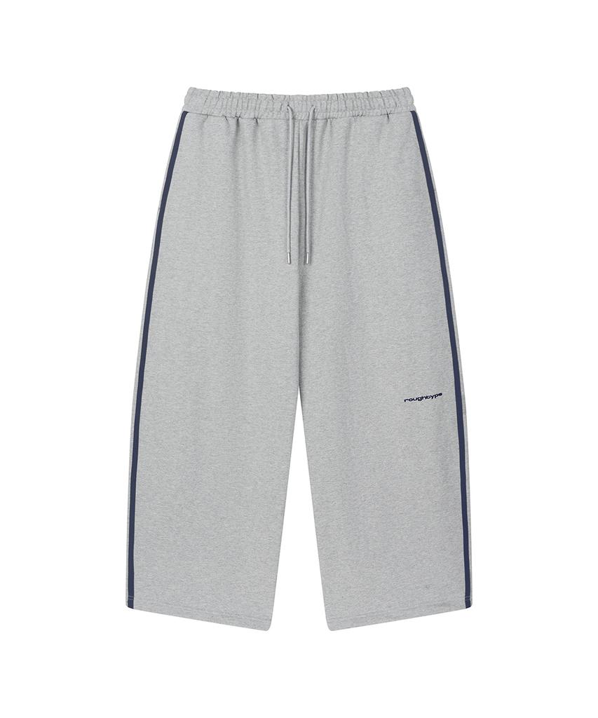 Lotaib Line Point Logo Sweatpants - Gray
