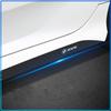 2Pcs Carbon Car Door Side Skirt Sill Stripe Sticker Anti-scratch Refit Sticker For BMW M Performance 1 3 5 7 Series M3 M4 M5 M6 X1 X3 X5 X6 X7 E30 E3