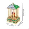 Bird Cage Figurine Jewelry Storage Case Decorative Decor Earrings Organizer Keepsake Box for Ring