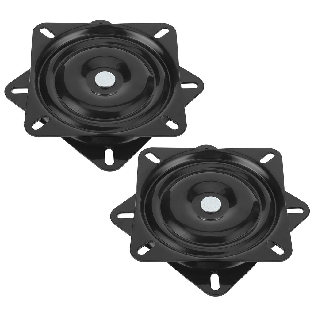Pair of Seat Swivel Base Mount Plate High Strength 360 Degrees Rotating for Marine Boat7in