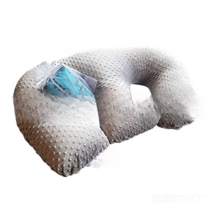 

Multifunctional Baby Nursing Pillow: Anti-Spit, Double Support, Anti-Vomiting Crib Cushion 1.2kg Set жёлтый