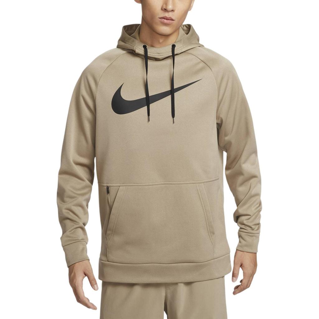 Nike SwooshTherma FIT Sweatshirt Men's Khaki/Black CU6240-247
