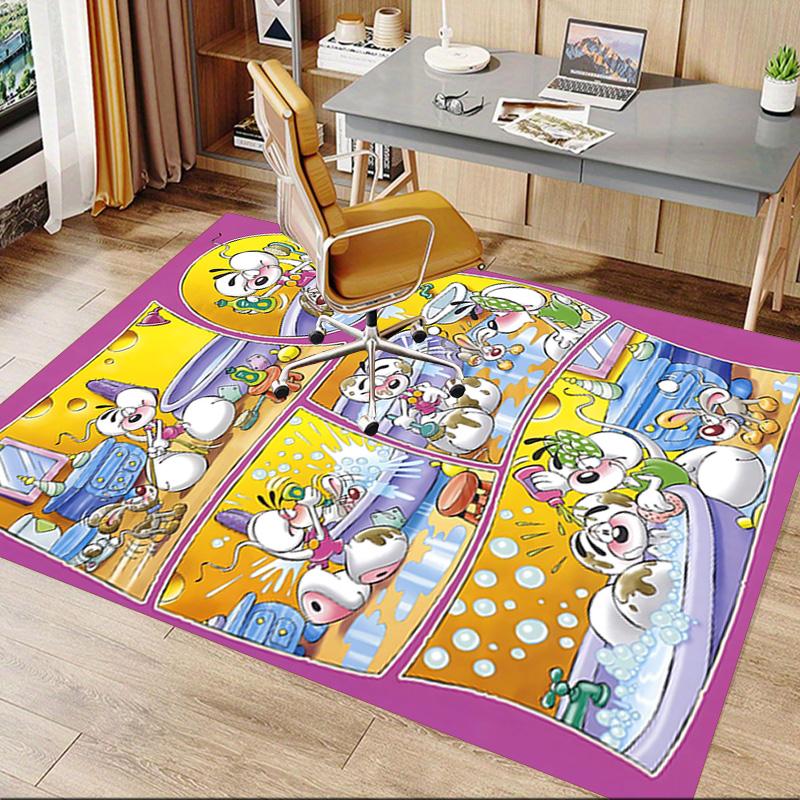 1pc Time Adventure Carpet for Playroom Bedroom Living Room Sofa Home Decor,kids Game Area Rug Non-slip Floor Mat Y72348