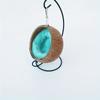 1PC Hamster Toy Guinea Pig Golden Silk Bear Hanging Nest Cotton Nest Sleeping Room Coir Nest Swing Shaker Toy Warm Nest