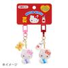 Sanrio Keychain Set of 2 Smiling My Melody 645559 (Matching Faces)