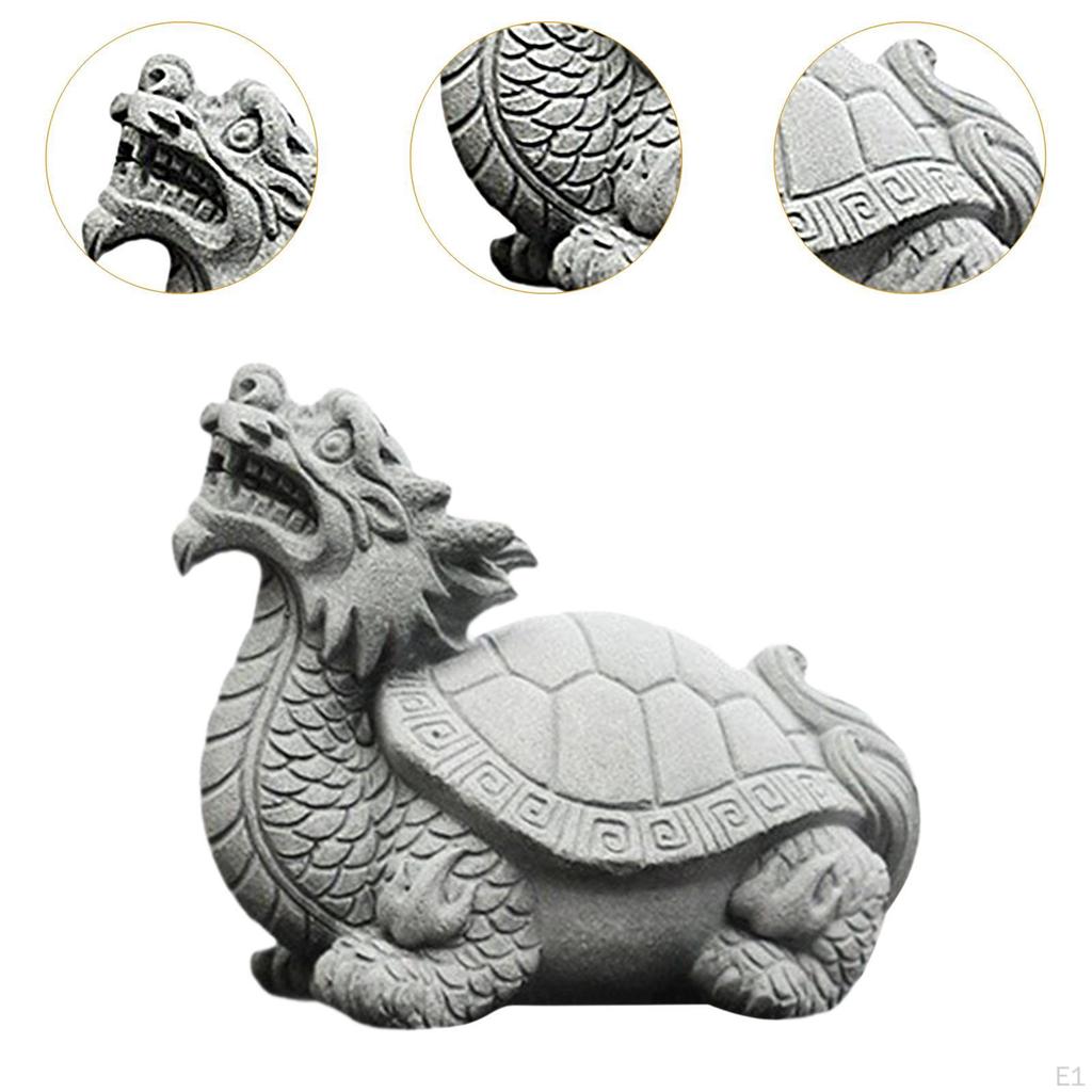 Dragon Turtle Tea Pet Desktop Ornaments Micro Landscape Birthday Gift Fish Tank Landscaping