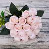 18Pcs Artificial Rose Flowers Bouquet Wedding Decor Photography Props