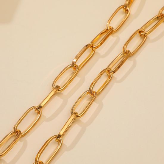 Kreativní nastavitelný řetízek ze slitiny Umělá perlová brož Pin Dámský náhrdelník Šperky