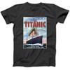 Een 1912 Vintage Titanic Reis Schip Cruise Schip T-shirt T-shirt Sweatshirt Hoodie Tanktop voor Mannen Vrouwen Kinderen Zwart