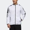 Adidas Jackets Men's White Hooded Moderate Pilot DV0941