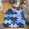 Fashion Popular Puzzle Decor Carpet for Outdoor Balcony Garden Coffee Table Bedroom Area Rugs Kitchen Un-slip Floor Mat Alfombra