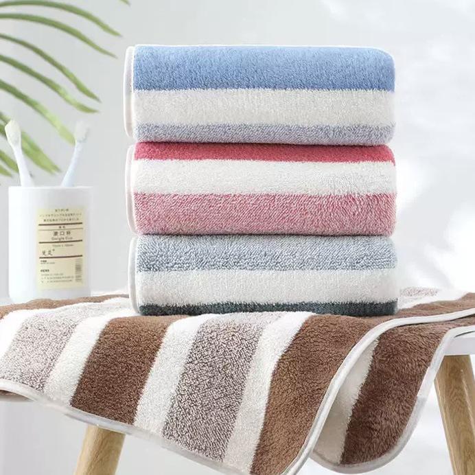 Coral Fleece Bath Towel Set for Men and Women