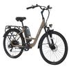 SPATIAL Elite Dames Multi-Terrain Elektrische Fiets Met Kinderzitje 250W Motor 36V13AH Batterij 26 Inch Wegbanden Elektrische Fiets Buiten Rijden E-Bike