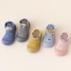 2023 Autumn Baby Walker Shoes: Soft Sole Breathable Floor Socks, Anti-Fall Heel, Trendy Cartoon Design