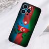 Azerbaijan Flag Phone Case For iPhone 17 Pro Max 16 15 13 12 11 14 Pro Max Plus 13 12 Mini 16e 17 Air Cover