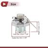 HEROFFIX Mitsubishi Compatible Fuso Canter FE110 FE111 FE 211 Truck Locking Gas Cap with