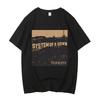 System of A Down Toxicity Music Album Cover Tshirt Men Rock T Shirt 90s Alternative High Quality T-shirt