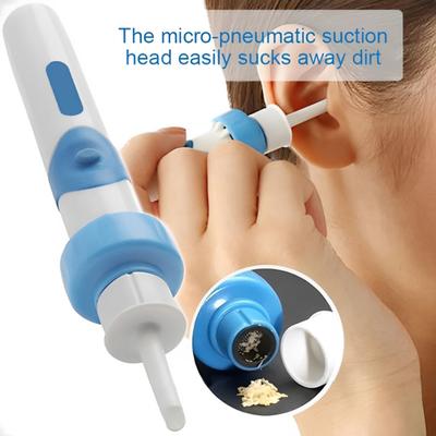 Electric Ear Wax Remover Ear Cleaner Portable Ear Cleaning Kit with 2