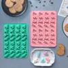 32 Hole Ocean Starfish Chocolate Gummy Silicone Mold Ice Grid Mold Biscuit Candy Pudding Baking Mold