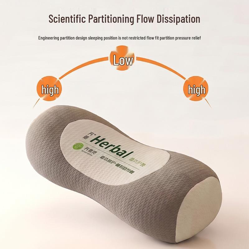 Breathable 3D Buckwheat Neck Support Pillow - Washable and Durable for Home Use