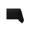 Nappe Carrée - 180 X 180 Cm - Polyester 100% - Couleur Noir - Lavable En Machine