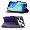 For iPhone 17 Pro Case with Strap Butterfly Pattern PU Leather Wallet Phone Cover