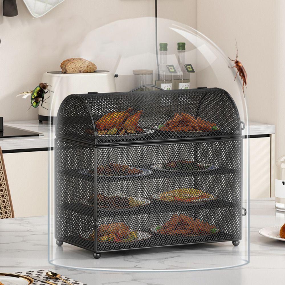 Breathable Kitchen Storage Rack Stackable Vegetable Cabinets  Party Supplies