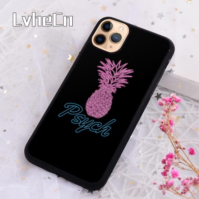 Psych Ananas Handyhülle Cover Für iPhone 17 Air 14 15 16 16e 13 12 Max Abdeckung Für Apple 11 Pro Max Plus